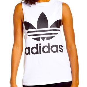 Adidas trefoil original tank